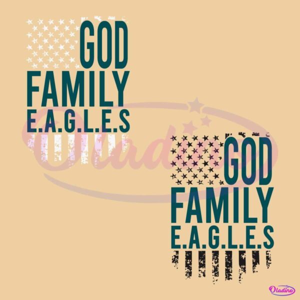 Majestic Eagles American Pride Family Values PNG