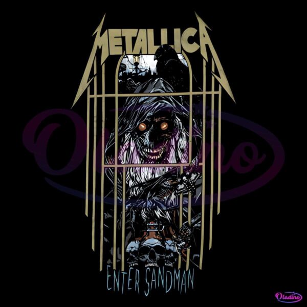 Metalica Enter Sandman Pinball Art PNG
