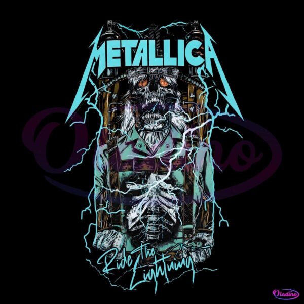 Metalica Ride The Lightning Pinball Art PNG