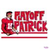 Patrick Mahomes Playoff Patrick SVG