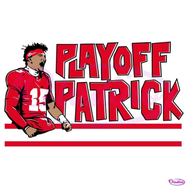 Patrick Mahomes Playoff Patrick SVG