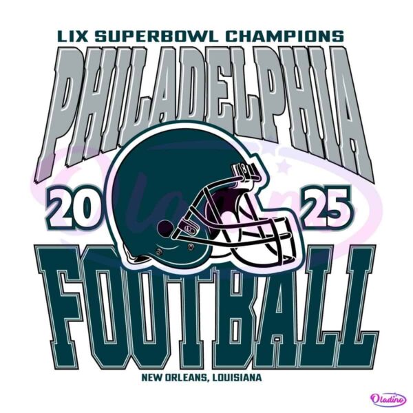 Philadelphia Triumphs LIX Super Bowl Champs 2025 PNG