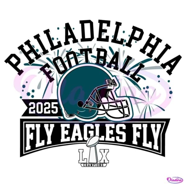 Philadelphias 2025 Eagles Soar Fly LIX PNG