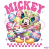 Pink Easter Cartoon Character Mickey Png,