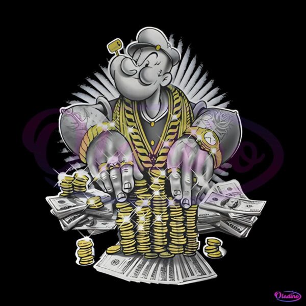 Popeye The Sailor Gangster PNG