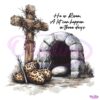 Retro He Is Risen A Lot Can Happen In Three Days PNG