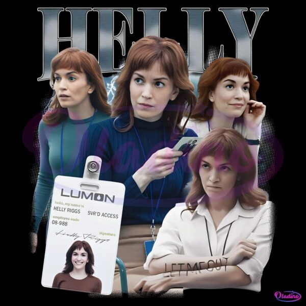 Retro Helly Riggs Severance Office Tv Series PNG