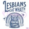 Retro Lesbians Eat What Scared Cat PNG