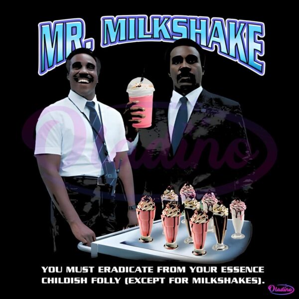 Retro Mr Milkshake Severance Apple Tv Series PNG