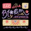 Retro Vintage Eat Drink Bloom SVG