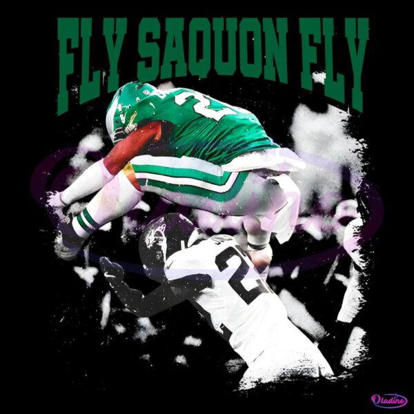 Retro Vintage Fly Squon Fly Philadelphia Football Player PNG
