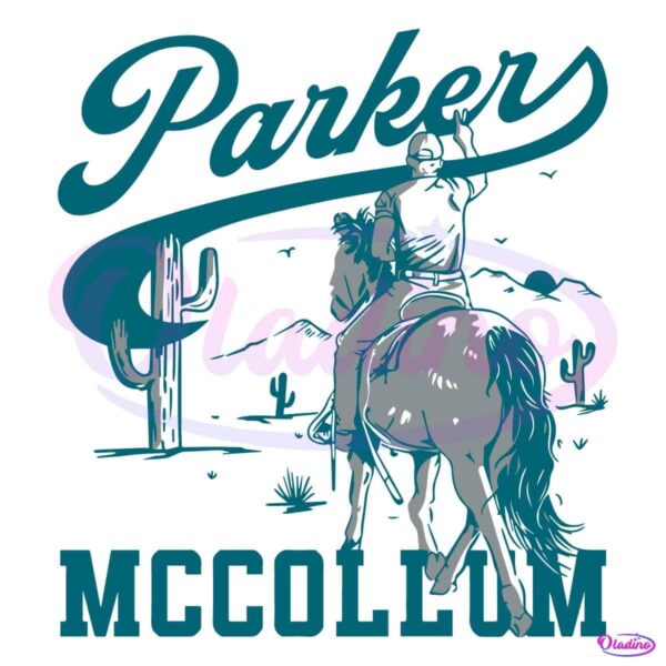 Retro Vintage Rodeo Parker Mccollum Western Country Music PNG