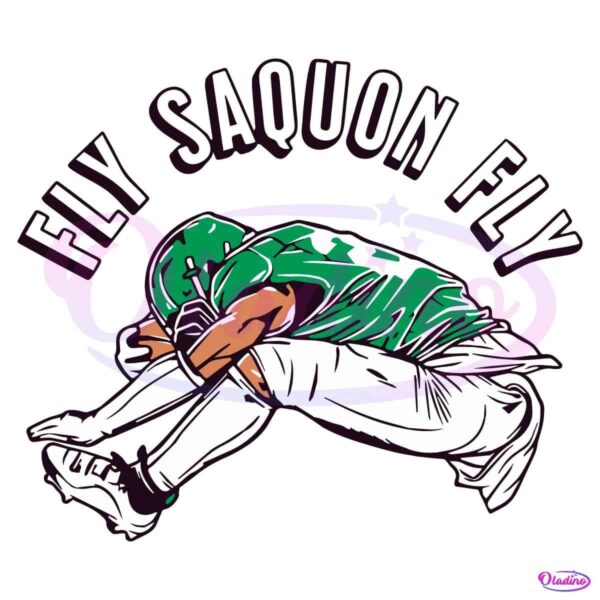 Saquon Barkley Fly Saquon Fly Philadelphia Football SVG