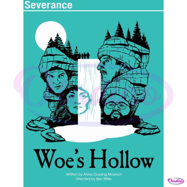Severance Woes Hollow Tv Show Poster SVG