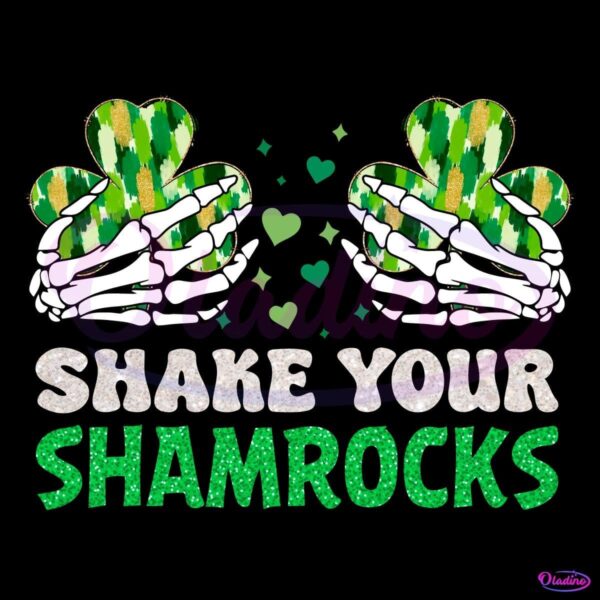Shake Your Shamrocks Funny Patricks Day Adult Humor PNG