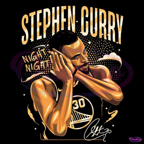 Stephen Curry Night Night Signature Special Edition PNG