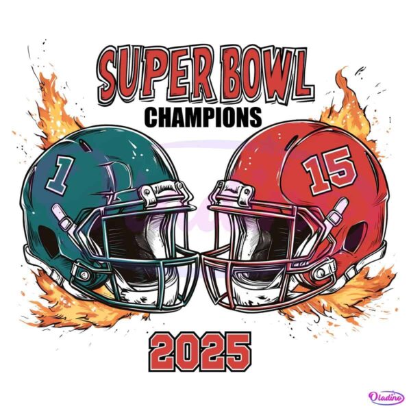 Super Bowl Champions 2025 Who Win SVG