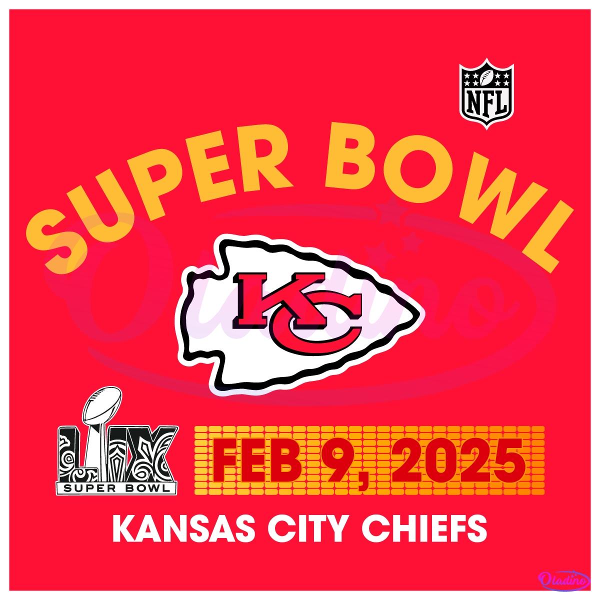 super bowl 2025 logo with teams