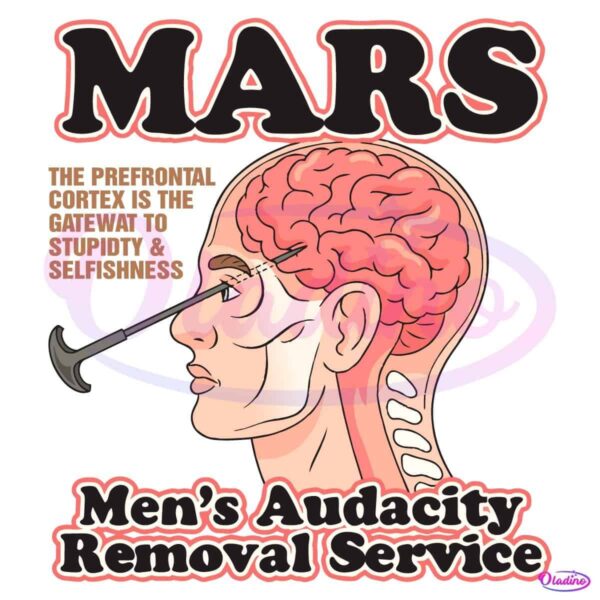 SVG Design Mars Men Audacity Removal Experts