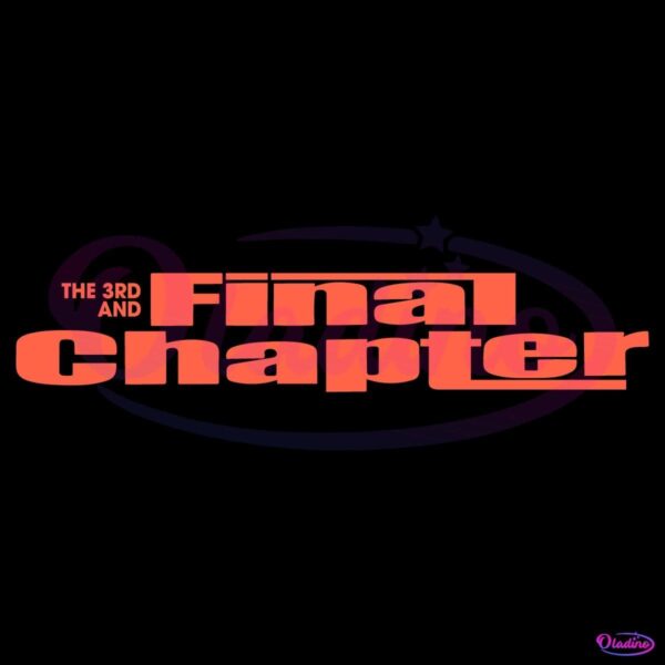 The 3Rd And Final Chapter The Weeknd Hurry Up Tomorrow SVG