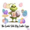 The Grinchs Easter Egg Heist Vibrant Eggs PNG