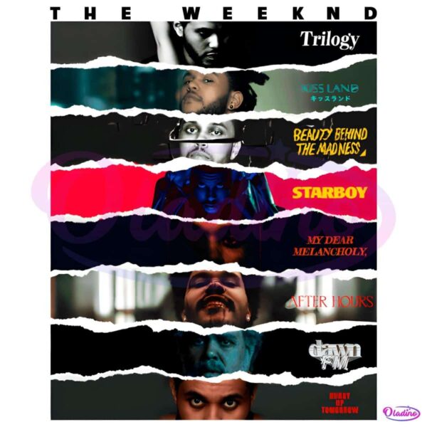 The Weeknd Hurry Ip Tomorrow Trilogy Kisland Album PNG