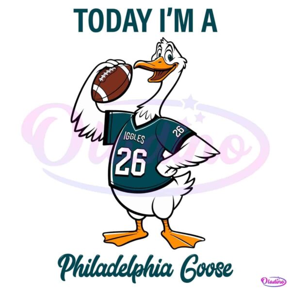 Today Im A Philadelphia Goose PNG