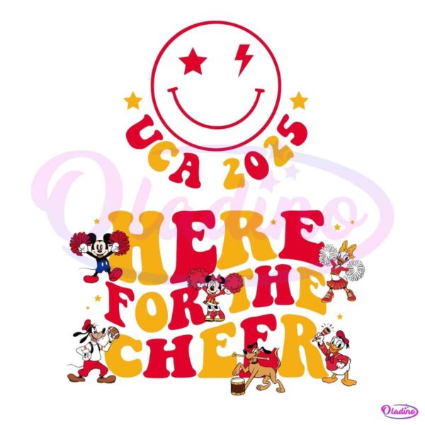 UCA All Star Nationals 2025 Disney Here For The Cheer SVG
