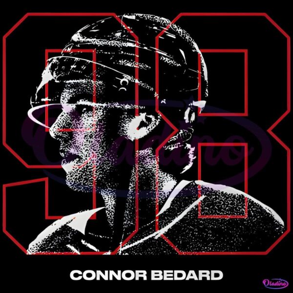 98 Connor Bedard Chicago Blackhawks PNG