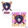 Baseball Game Day Drip PNG