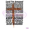 Blessing Flow Like A River Lord SVG