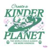 Create A Kinder Planet Heart Earth SVG