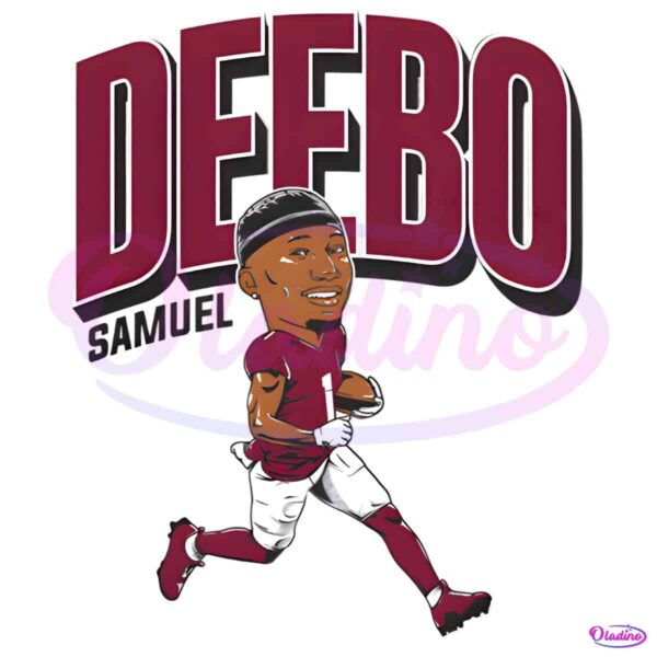 Deebo Samuel Caricature Commanders Clash in PNG