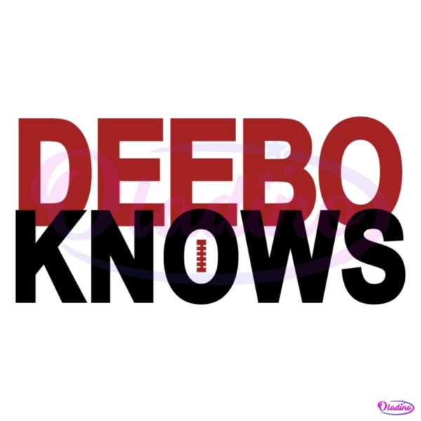 Deebos Insight Deebo Samuel SVG Design