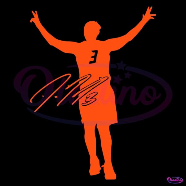 Diana Taurasi 3 Phoenix Mercury Goat Basketball Signature SVG