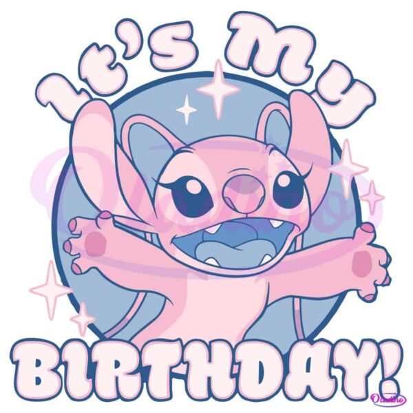 Disney Angel Its My Birthday Girl SVG