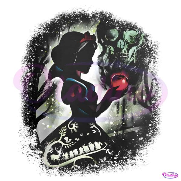 Disney Snow White Movie 2025 Silhouette PNG