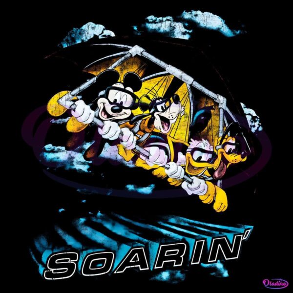 Disney Soarin Around The World Mickey And Friend PNG