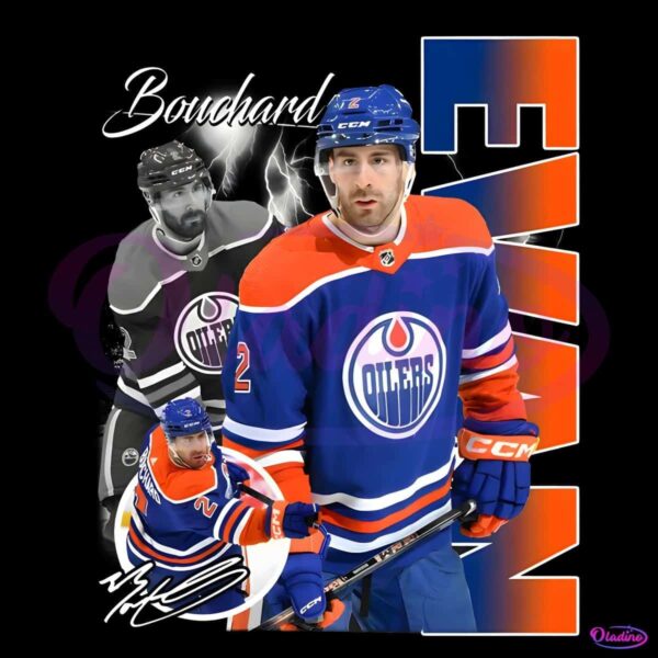 Evan Bouchard Edmonton Oilers Nhl Players PNG