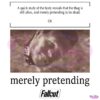 Fallout Merely Pretending