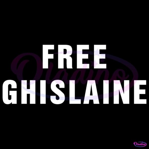 Free Ghislaine SVG