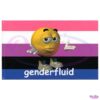 Genderfluid Emoticon Flag PNG