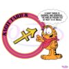Halsey Sagittarius Garfield Funny Quote SVG