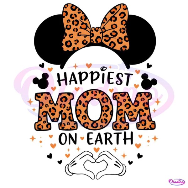 Happiest Mom On Earth Family Vacation PNG