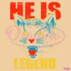 He Is Legend Black Cat SVG