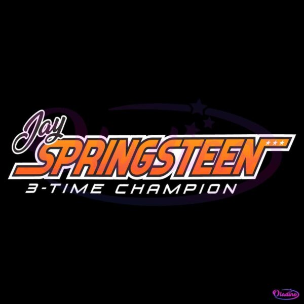 Jay Springsteen 3 Time Champion American Flat Track SVG