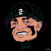 Justin Fields Swag Head Signature SVG