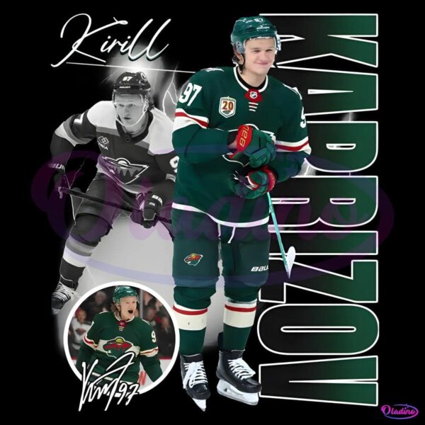 Kaprizov Kirill Minnesota Wild Nhl Players PNG