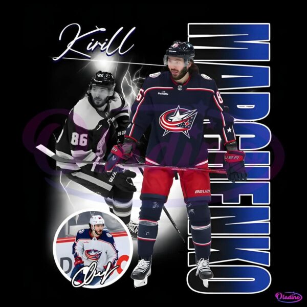 Kirill Marchenko Columbus Blue Jackets Nhl Players PNG