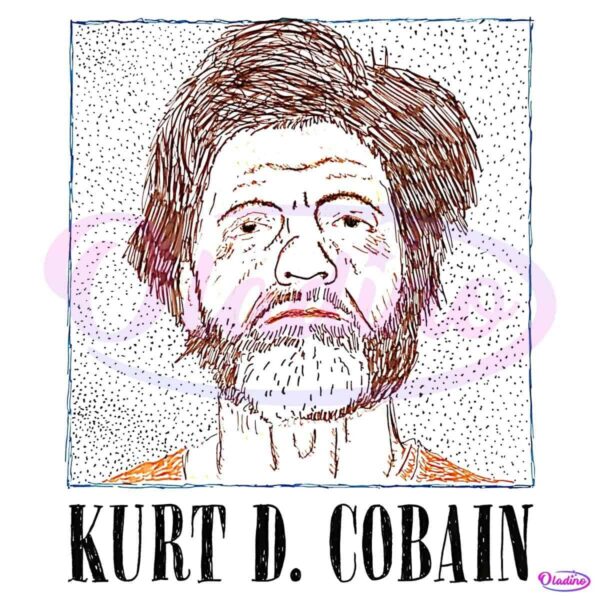 Kurt D Cobain One Piece Wanted Poster PNG
